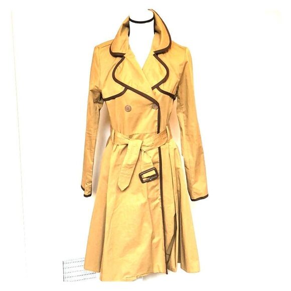 🎉HP🎉NWOT Anthropologie Marley trench coat sz10 - Picture 5 of 15